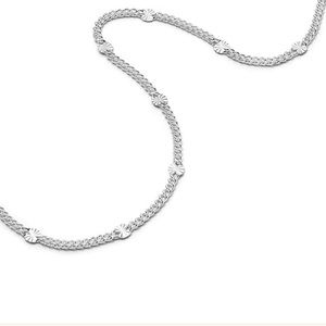 Daisy London x Estée Lalonde Sunburst Chain Necklace Silver